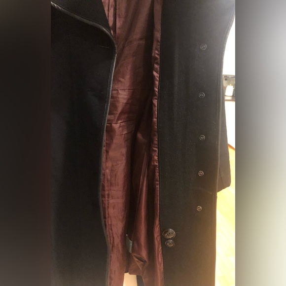 I. SPIEWAK & SONS Wool adjustable belted peacoat. In black. Size M. EUC! - Picture 16 of 16